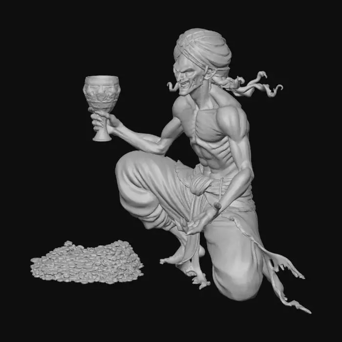3D model for The Jinn's Treasures