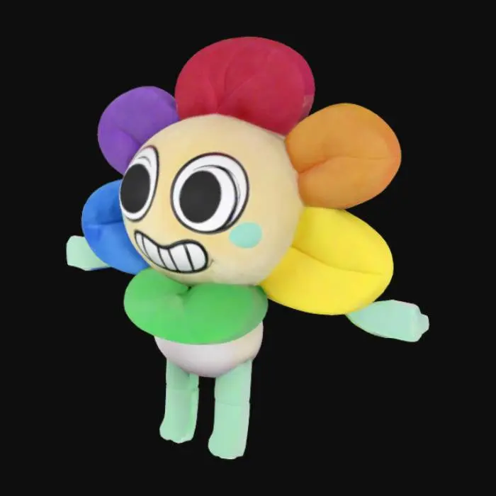 3D model for dandy the flower 
