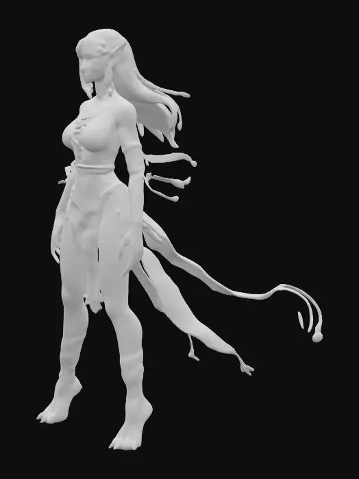 3D model for Jaguar Warrior