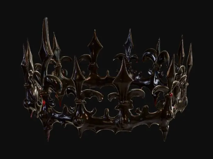 3D model for Dark iron victorian crown