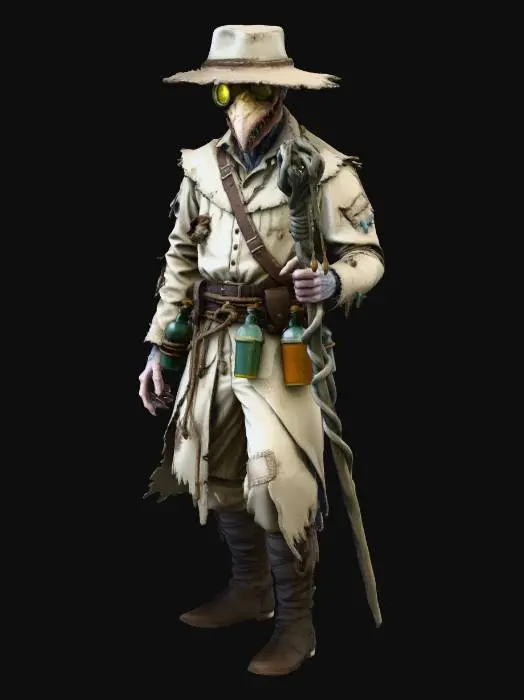 3D model for Plague Wanderer, #Halloween2025#