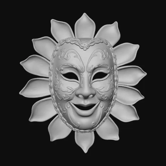 3D model for Solstice Mask