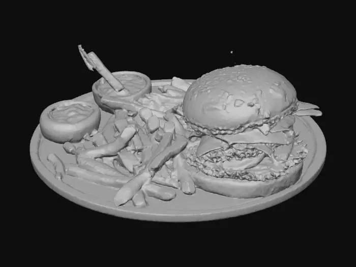 3D model for Burger Feast