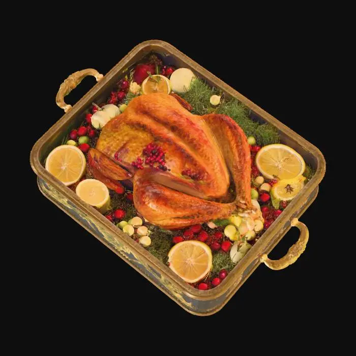 3D model for Holiday Feast