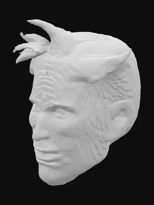 3D model for Pixel Portrait of Elon