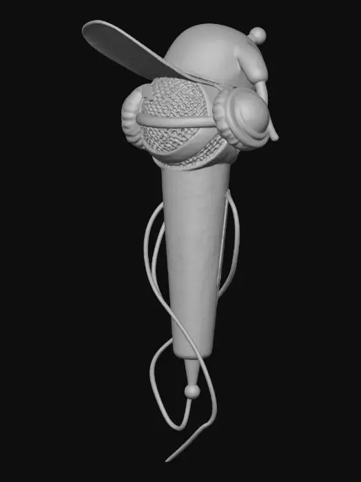 3D model for Mic Beats Art
