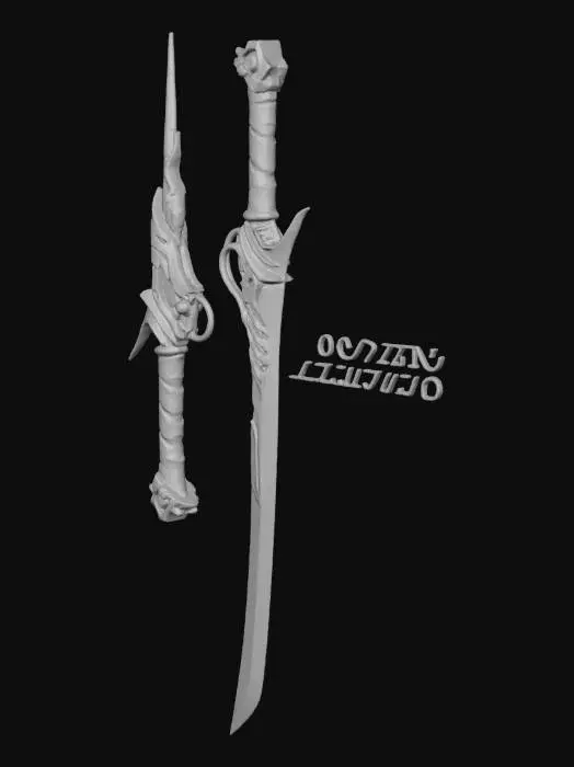 3D model for Electric Blade Duo