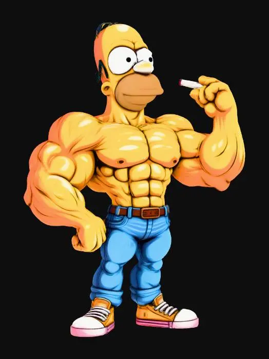 3D model for Muscle Homer