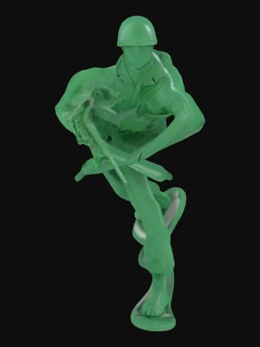 3D model for Toy Soldier