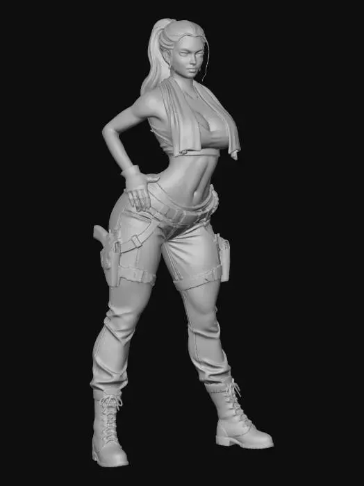 3D model for Adventurous Warrior