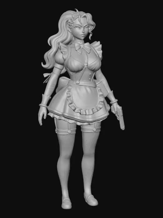3D model for Maid Defender