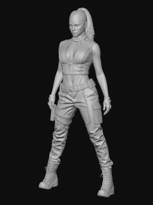 3D model for Cool Warrior