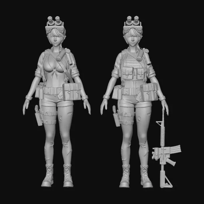 3D model for Tactical Twins