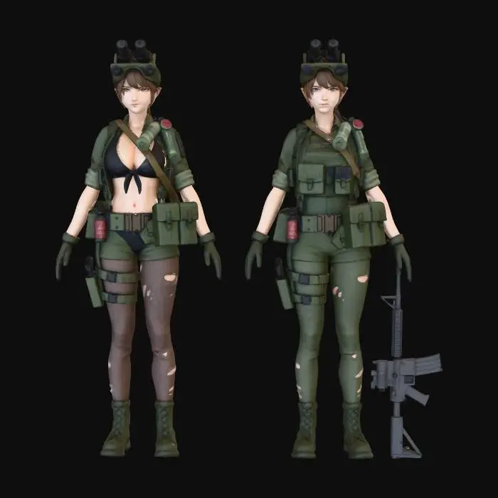 3D model for Tactical Twins