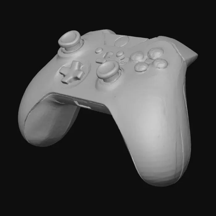 3D model for Manette de jeu Xbox avec les joystick s faites en forme de pizza