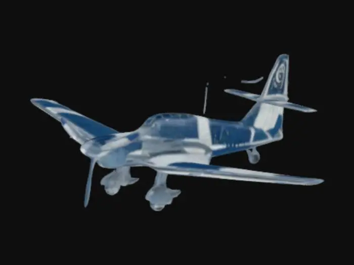 3D model for Stuka Aircraft Illustration