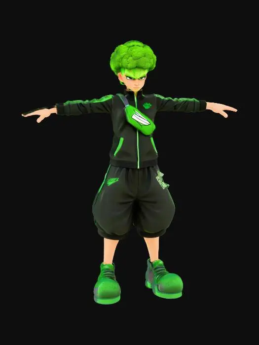 3D model for Broccoli Hero