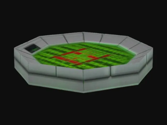 3D model for Command Control Room