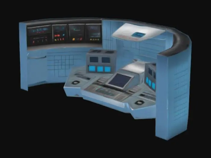 3D model for Control Room Console