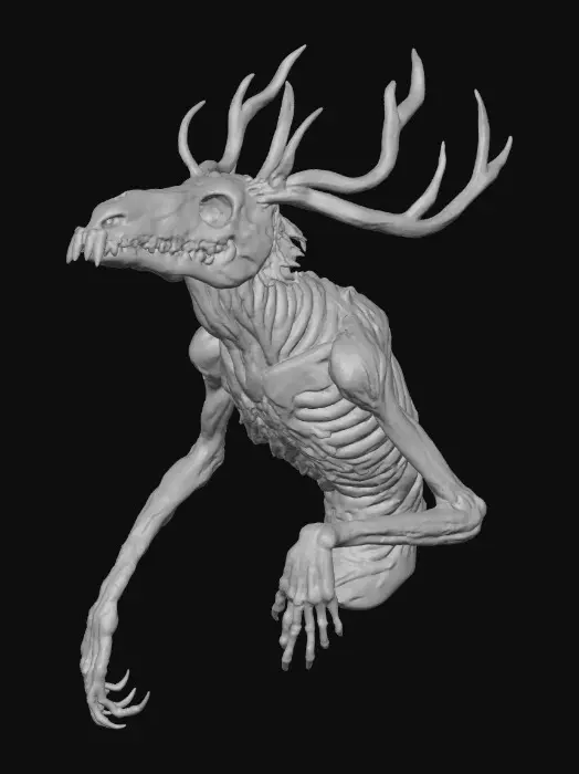 3D model for Spectral Stag