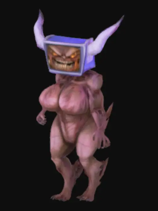 3D model for Techno-Demon