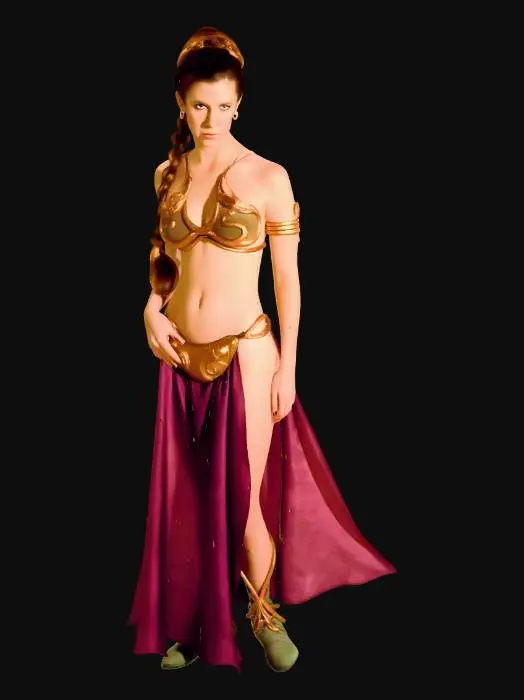 3D model for Slave Leia Costume
