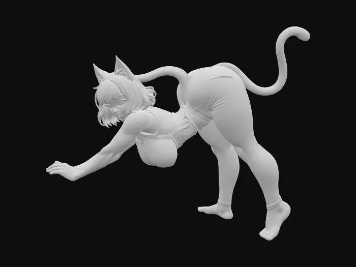 3D model for Cat Cosplay
