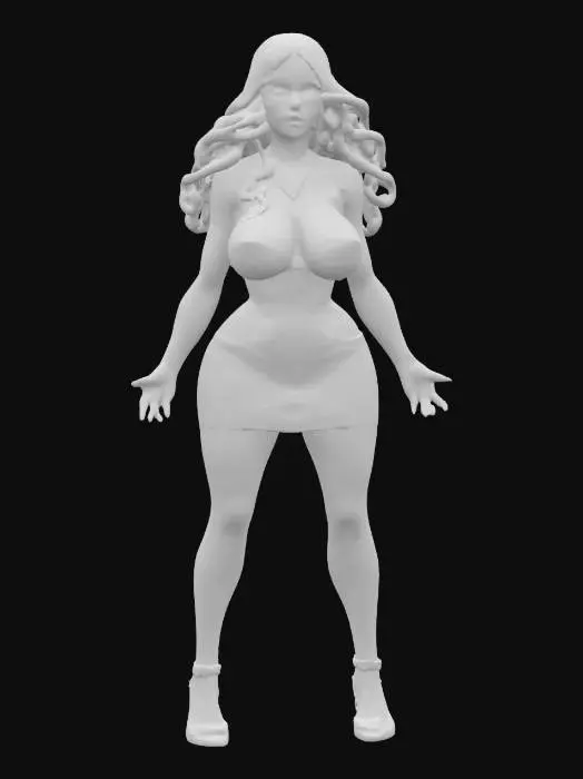 3D model for Mermaid Glamour , #ocean#