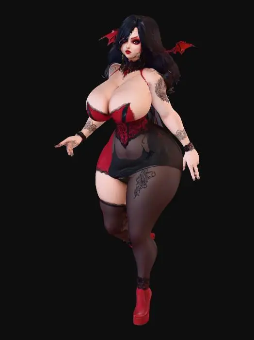 3D model for Vampire Vixen