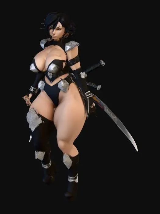 3D model for Shinobi's Resolve