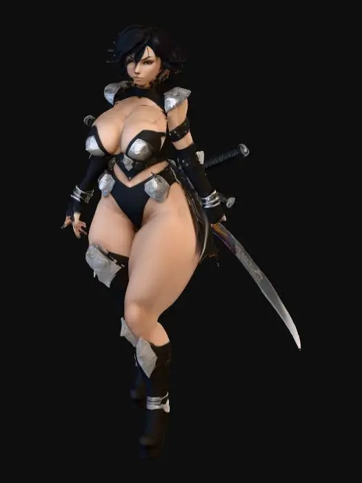 3D model for Shinobi's Resolve