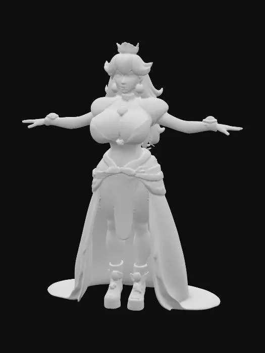 3D model for Princess Peach