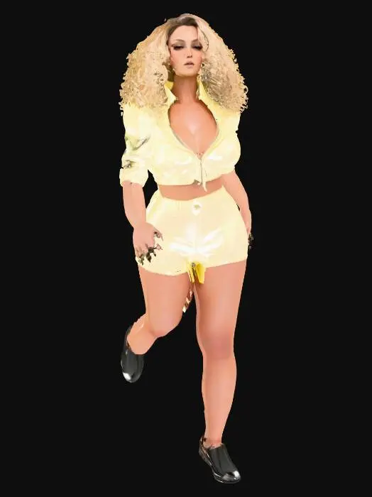 3D model for Elegance in Gold