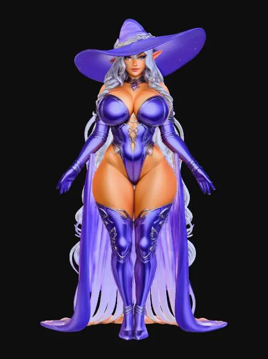 3D model for Enchanted Latex Sorceress