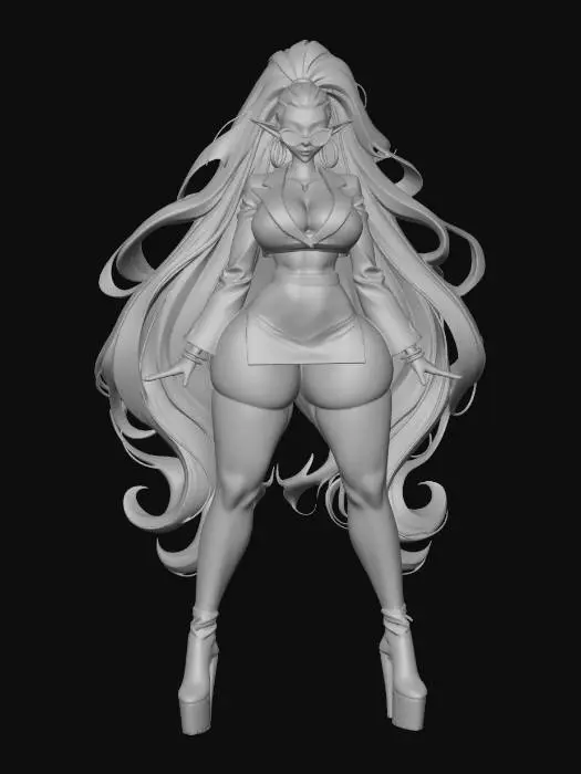 3D model for Urban Elf Fashionista