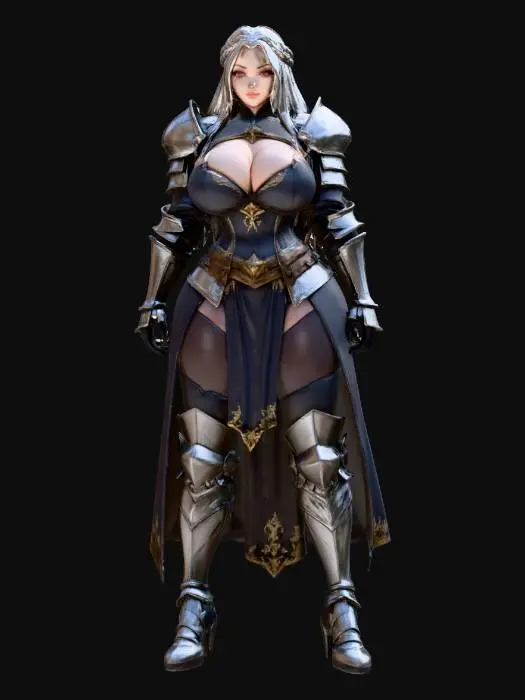 3D model for Knight Enchantress