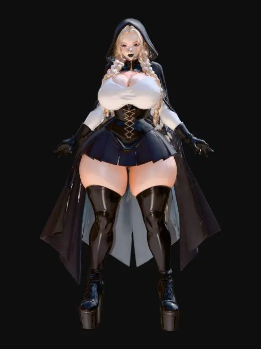 3D model for Enigmatic Adventurer