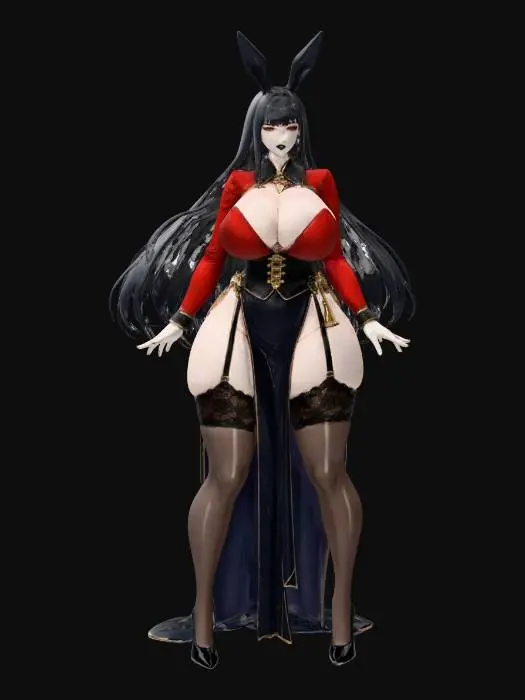 3D model for Enigmatic Elegance