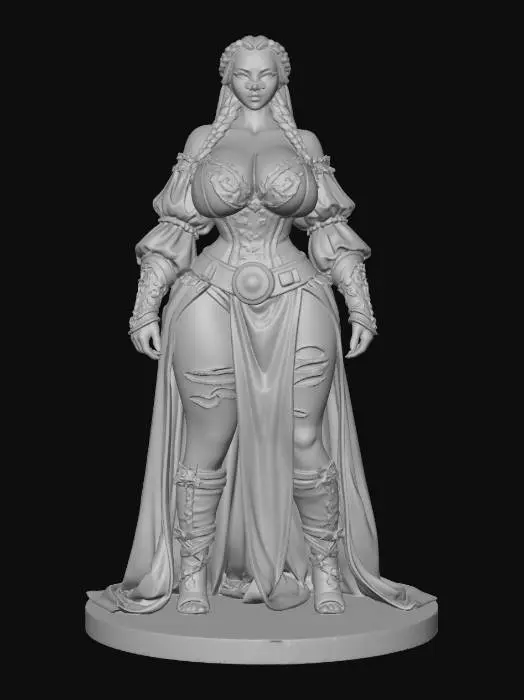 3D model for Emerald Guardian of the Realm