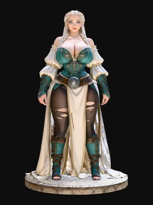 3D model for Emerald Guardian of the Realm