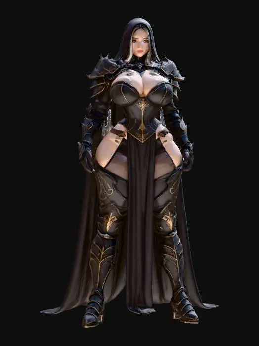 3D model for Darksteel Valkyrie