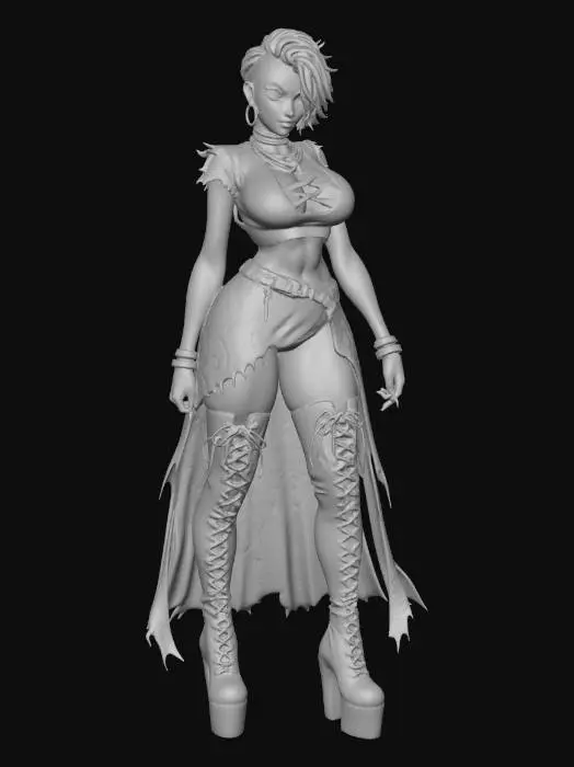 3D model for Violet Rebellion