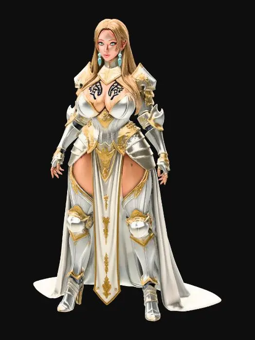 3D model for Golden Valkyrie