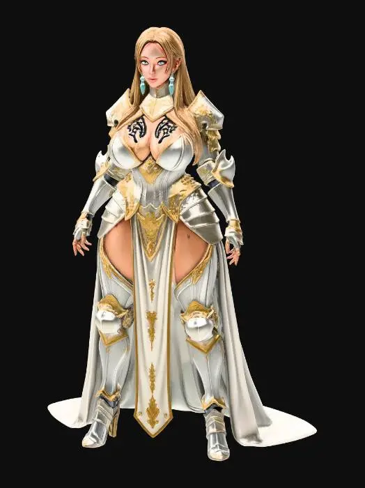 3D model for Golden Valkyrie