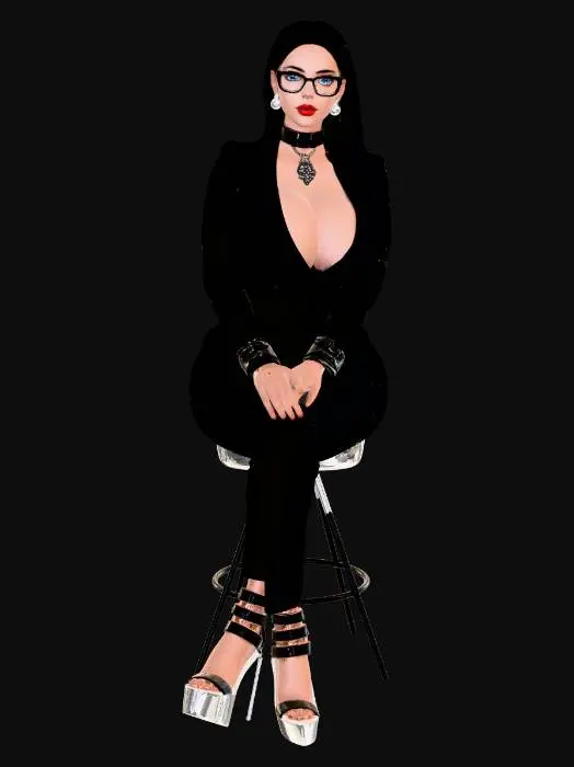 3D model for Glamour Noir