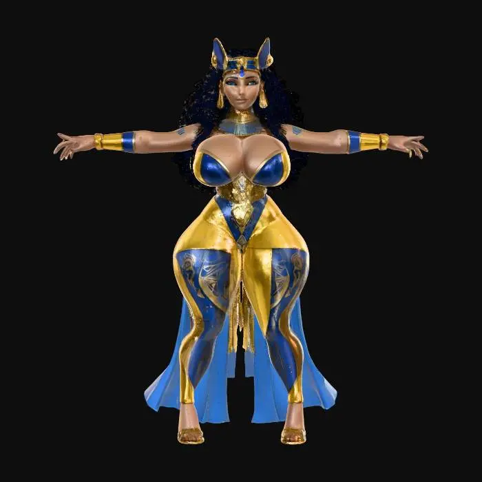 3D model for Queen of the Nile