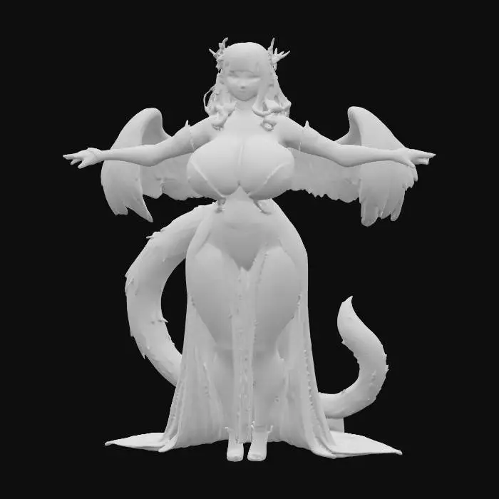 3D model for Mystic Elegance, #PBR#