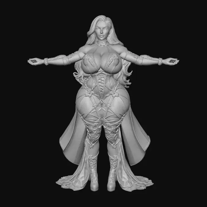 3D model for Gothic Latex Couture
