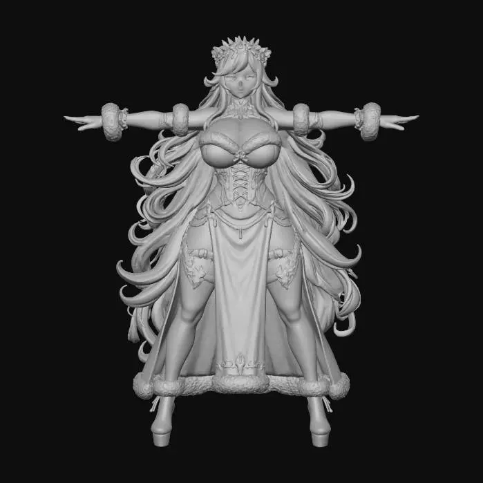 3D model for Santa's Glamorous Emissary