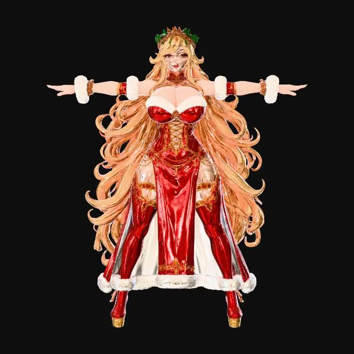 3D model for Santa's Glamorous Emissary